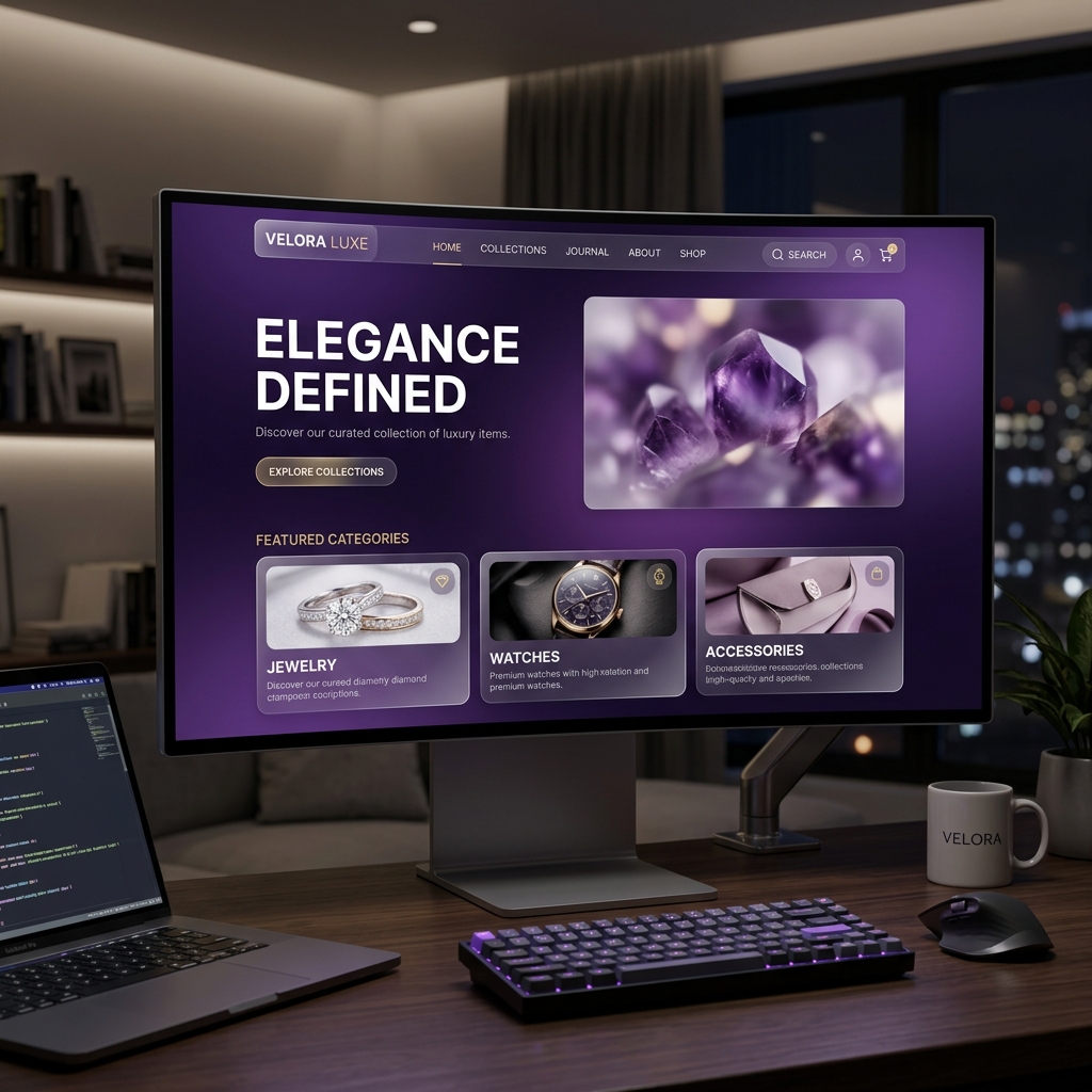 Website Design & UI/UX Mockup